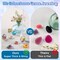 LET'S RESIN Cabochon Gems Resin Molds, 36 Cavities Thicker&Shiny UV Resin Molds Jewelry with 16 pcs Pendant Trays, Epoxy Molds for Beginner, jewelry making kits for Pendant,Earrings,Necklace,Keychains